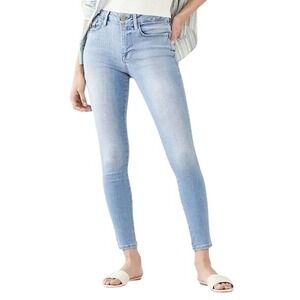 Frame Denim Jeans Women 27‎ Blue Tadley Light Wash Ali High Rise Cigarette